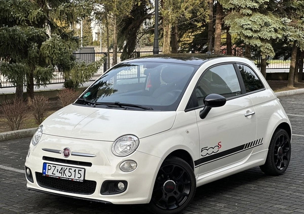 Fiat 500 cena 29900 przebieg: 135000, rok produkcji 2013 z Poznań małe 631
